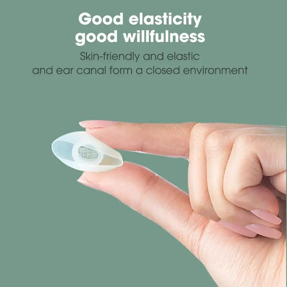 1-4 Pairs Silicone Ear Tip Cover Replacement Earbud XS/S/M/L Size Silicone Earbud Tips Covers for AirPods Pro 1st 2nd generation Techelectronicx