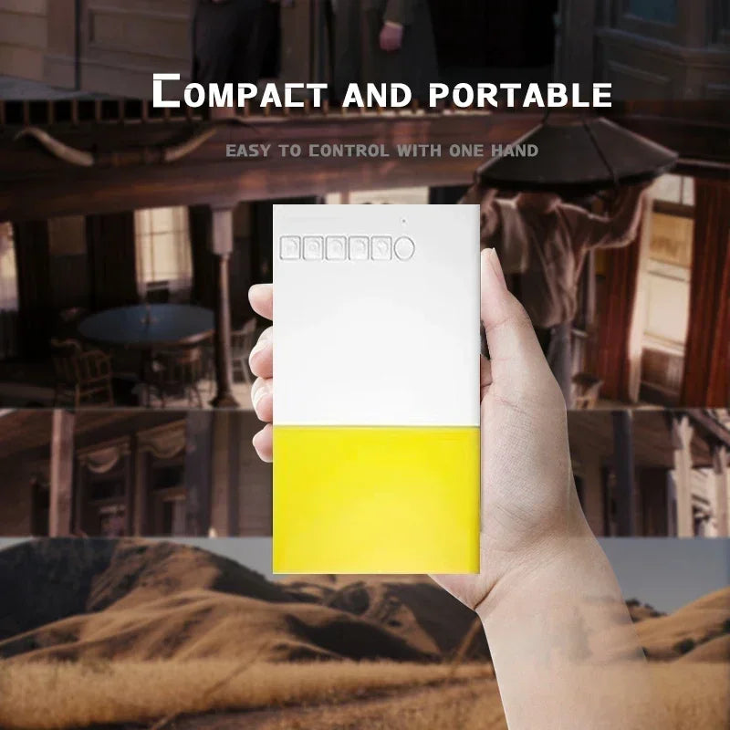 YG300 Portable Mini Movie Projector Suitable For Outdoor Camping/ Drive-in/ Home Theater Projectors With 30000 Hours Long Life TechElect
