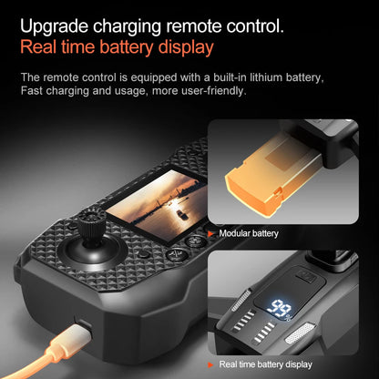 Xiaomi Mijia M6 Drone 8K Pro with 5G WIFI FPV 4K HD Camera Screen Remote Control for Professional Aerial Shots RC Children's Toy Techelectronicx