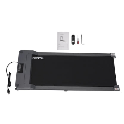 Ultra Slim Foldable Smart Fold Portable Safety Non Holder Gym and Running Device Treadmill Walking Pad TechElect