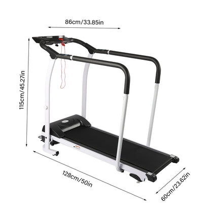 Fitness Equipment Walking Running Machine Fitness Low Speed for Elderly Home Electric Rehabilitation Treadmill TechElect