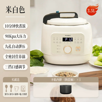 ZYY electric pressure cooker household small automatic exhaust electric pressure cooker Techelectronicx