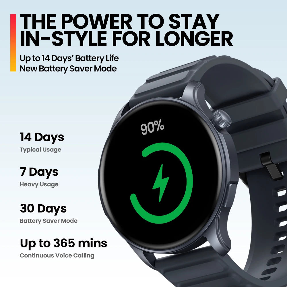 [2024 World Premiere] Zeblaze Btalk 3 Pro Smart Watch AMOLED Display Hi-Fi Bluetooth Phone Calls Health and Fitness Tracking Techelectronicx