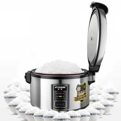 10/13/15/20/25L Commercial Rice Cooker Mechanical Control Big Capacity Hotel Restaurant Electric Cookers Pot Multicooker 220V Techelectronicx