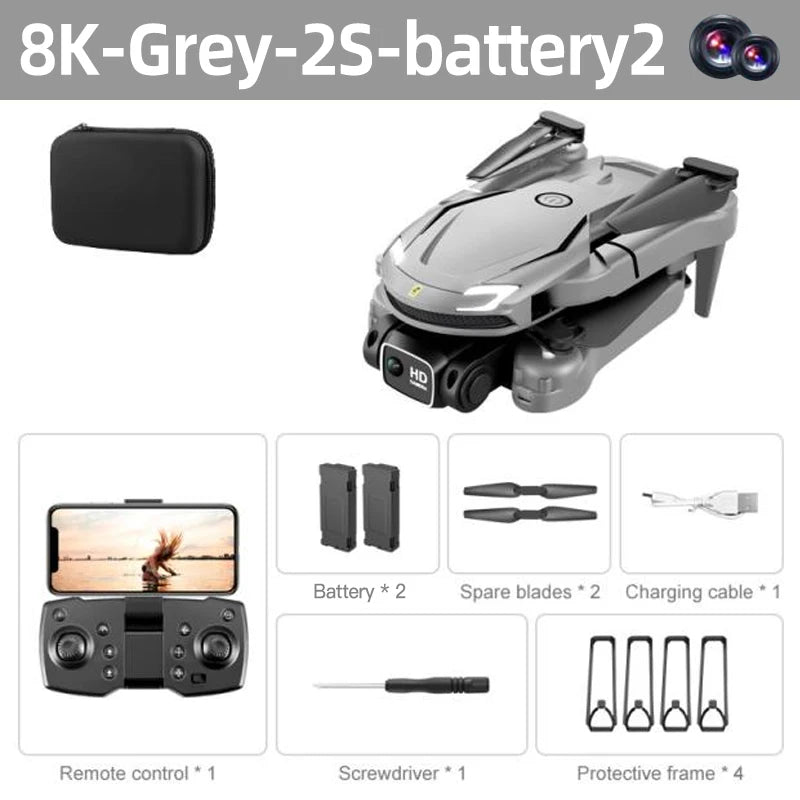 XIAOMI MIJIA New Mini Drone V88 5G 8K Professional HD Aerial Photography Remote Control Aircraft Folding Quadcopter toy drone Techelectronicx