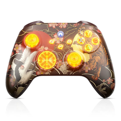 WIFI Control For XBOX One ,Series S/X Wireless Controller Dual Vibration Hall Effect 6-Axis Gyro FUNC RGB Gamepad Accessories Techelectronicx