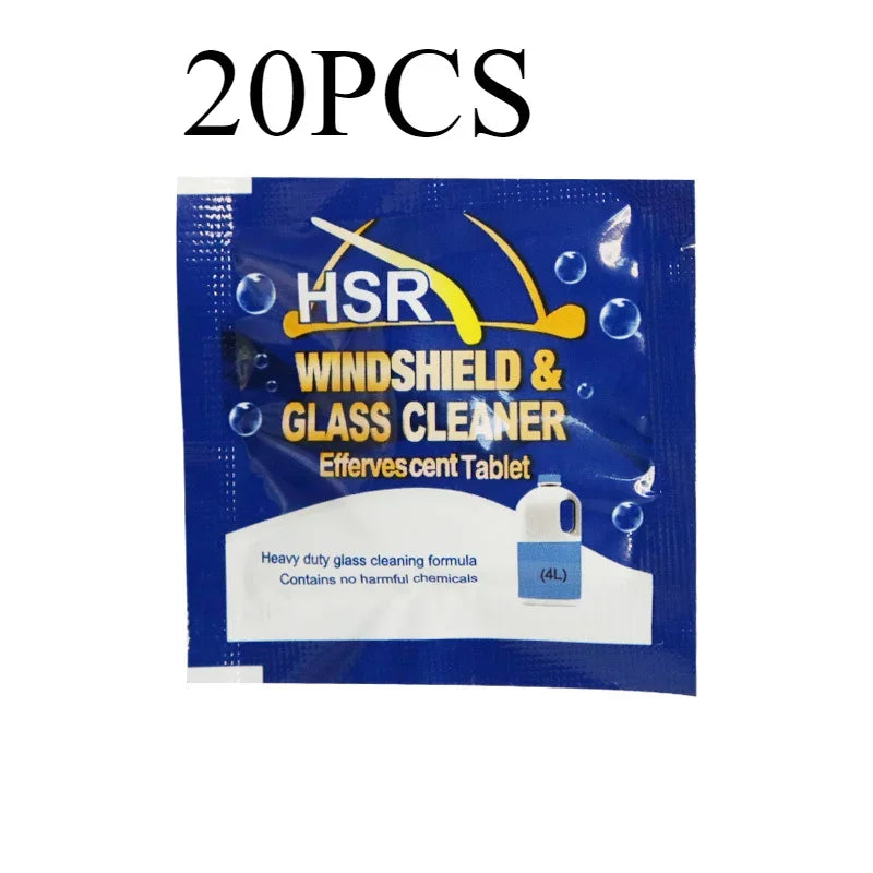‌All-Season Windshield Washer Effervescent Tablet (Solid Concentrate) Shellac-Free Formula Techelectronicx