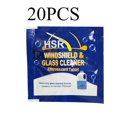 ‌All-Season Windshield Washer Effervescent Tablet (Solid Concentrate) Shellac-Free Formula Techelectronicx