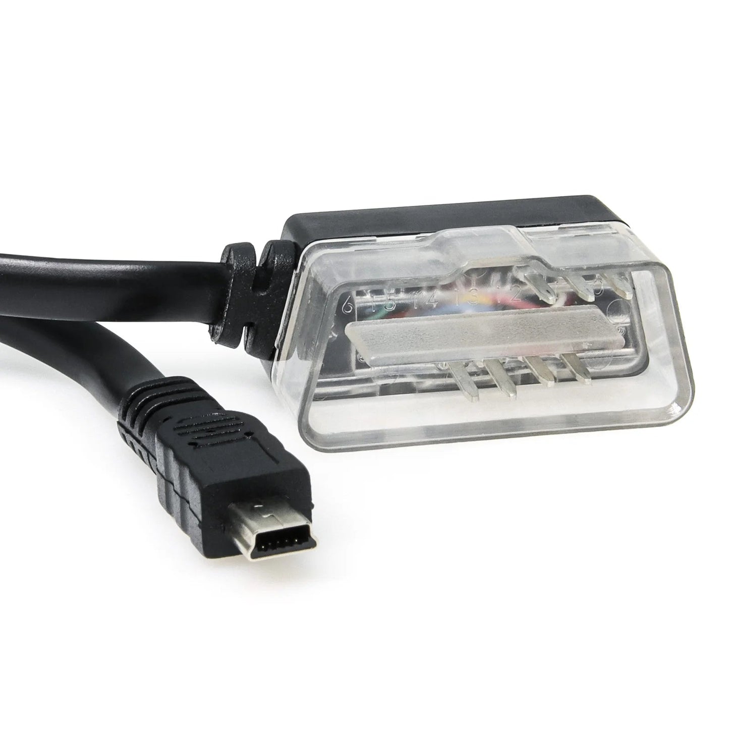 1.8M Obd2 Cable Wire Fit P24 P10-Pro Car Head Up Display Cable Type-C Connecting Line Diagnosis Tool Switch OBDII HUD Adapter Techelectronicx
