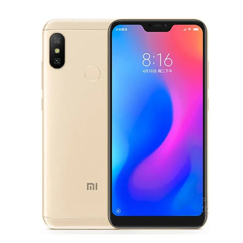 xiaomi Redmi 6 Pro Smartphone Snapdragon 625  Pixels 4000 mAh used phone Techelectronicx