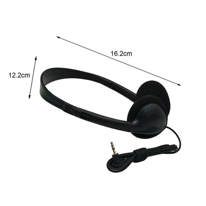 Comfortable Wearing Noise Reduction ABS Portable Headphone Wired Headset Earbud Stereo 3.5mm Clear Gaming for Gamer - TechElect