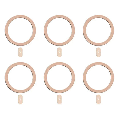 Magnetic Metal Plate Ring for Magsafe Wireless Charger Iron Sheet Sticker Magnet Cellphone Holder for IPhone 16 15 14 13 Pro Max Techelectronicx