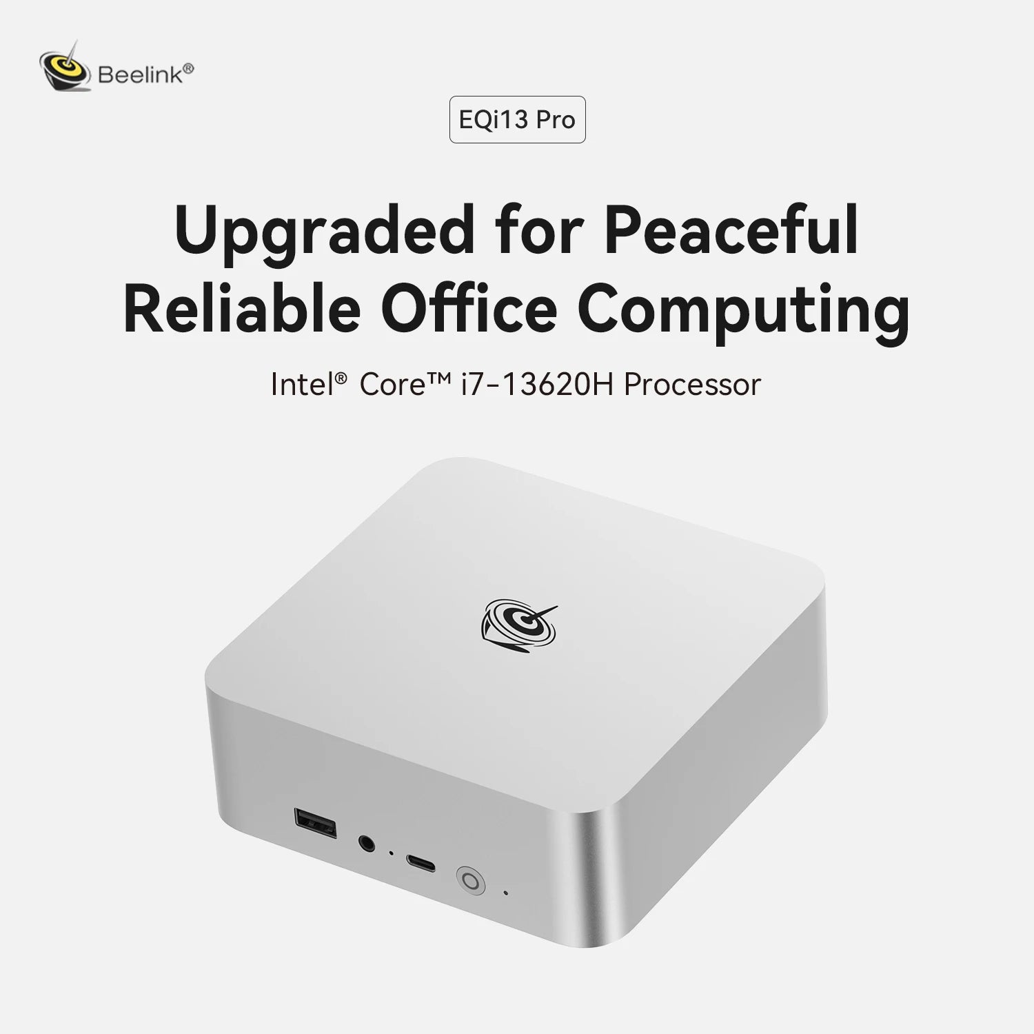 Beelinnk EQi13  Mini PC i5-13500H/i7-13620H DDR4 PCle4.0 WiFi6 BT5.2 Desktop Office Gaming Computer TechElect