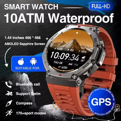Xiaomi T-Rex 3 For Amazfit New Military gps smartwatc Built-in Compass Altimeter 10ATM Waterproof Sports Smartwatch Men Women TechElect