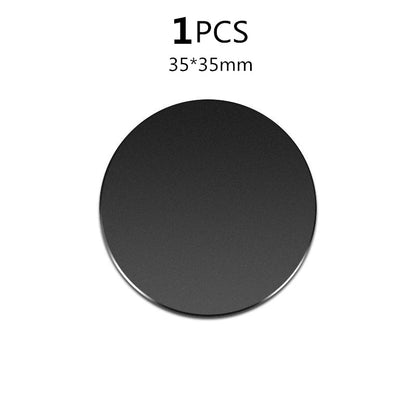 1/3/5PCS Metal Plate for Magnetic Car Phone Holder Self-adhesive Iron Sheet Sticker Magnet Mobile Phone Stand Mount For iPhone Techelectronicx