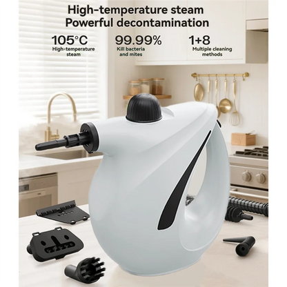 【FUXQ】Pressurized Steam Cleaner For Home Portable Handheld High Temperature Steam For Couch Clothes Car Seats Kitchen Techelectronicx