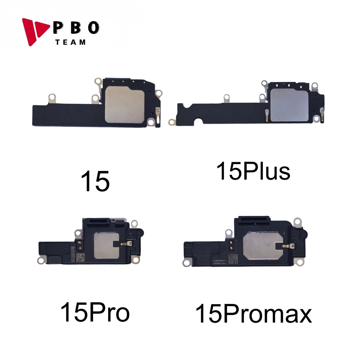 1/3pcs for iPhone 15 14 Pro Max 15 plus 14pro Sound Ringer Buzzer Bottom Speaker Inner Ringtone Flex Cable  LoudSpeaker replace Techelectronicx