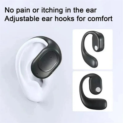 Wireless Headphones Bluetooth Headset With Microphone Bone Conduction Handsfree Noise Canceling Earphones For Driving Audifonos - TechElect