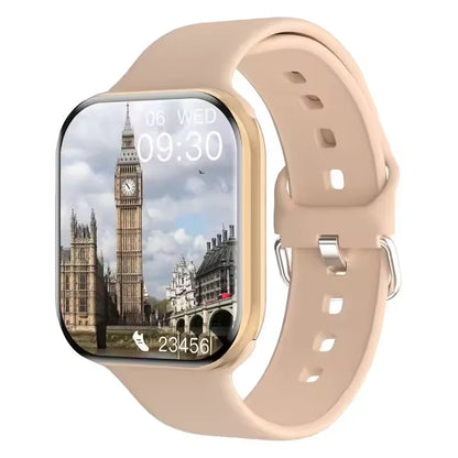 2025 2.01'' Smart Watch Bluetooth Call Play Music Smartwatch Fitness Clock Sport Waterproof Watches for Men Women iPhone Android TechElect