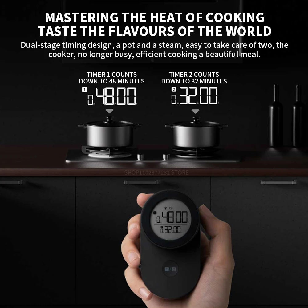 Xiaomi Mijia Kitchen Tool Set Digital Timers Kitchen Scales Electric Wine Bottle Opener Smart Cooking Timer Work With Mijia APP Techelectronicx