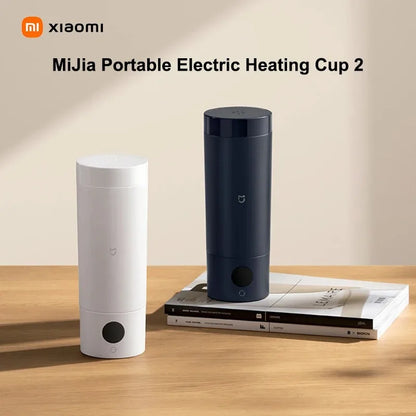 XIAOMI Mijia Portable Electric Kettle 2 Thermos Cup Fast Water Boiler 350ml Smart Temperature Insulated Kettle Travel 110V-240V TechElect
