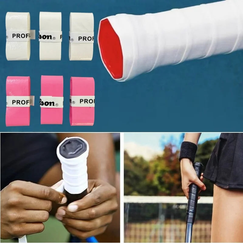 12/36pcs Tennis Overgrip Padel Racket Single Tennis Grip Tape Anti Slip Training Replacement Sweatband Badminton Accessories Techelectronicx