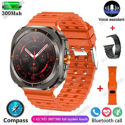 Z7 Ultra Smart Watch Men Women Watch 7 Ultra Amoled 415*415  BT Call Outdoor Sport Compass Watches ECG+PPG Waterproof SmartWatch Techelectronicx