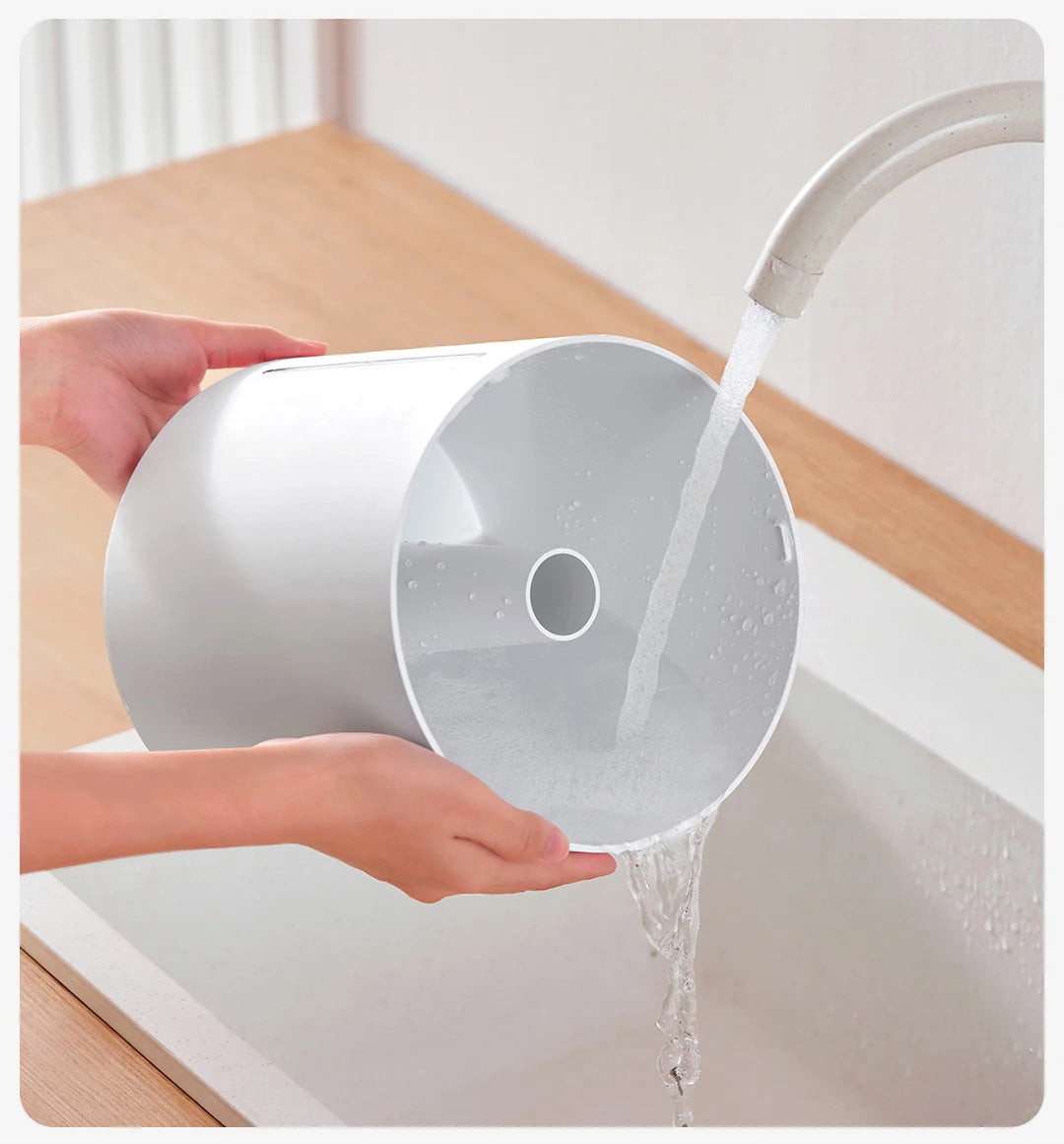 XIAOMI MIJIA  Humidifier 2,Top Fill 4L Supersized Cool Mist Humidifier,30H Runtime,Silver ion antibacterial,For Home, Large Room Techelectronicx