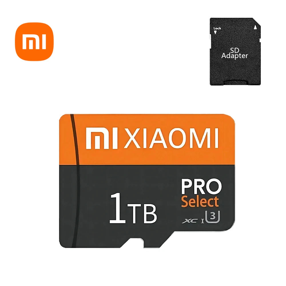 Xiaomi 2TB 1TB Micro Memory Card Class10 A2 Micro TF SD Card 128GB 512GB Cartao De Memoria SD Card For Camera Nintendo Switch PC Techelectronicx