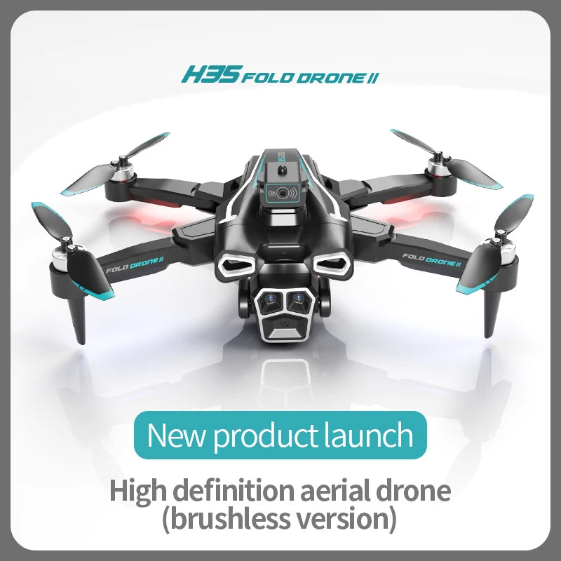 【TYRC H35】Rc camera drone 4K professional high-definition camera brushless motor long-range obstacle avoidance Techelectronicx