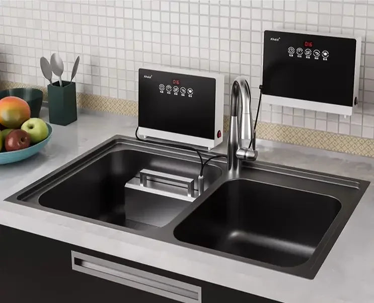 110V/220V Portable Sink Dishwasher Small Free-standing Installation-free Automatic Household Kitchen Ultrasonic Dishwasher A5 TechElect