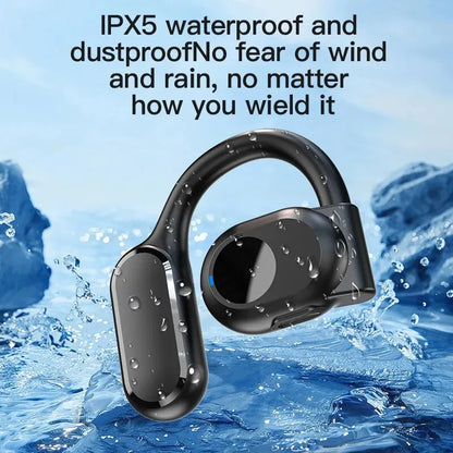 Wireless Headphones Bluetooth Headset With Microphone Bone Conduction Handsfree Noise Canceling Earphones For Driving Audifonos - TechElect
