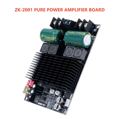 ZK-2001 TPA3221 Pure Rear Stage Digital Power Amp Board Stereo Audio Amp DC 10-30V 200W AMP Bridged Mono Subwoofer Speaker Techelectronicx