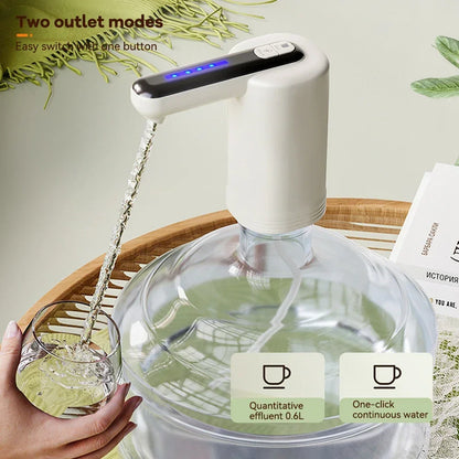 Powerful Automatic Water Dispenser Portable Water Gallon Bottle Switch Pump Usb Charging for Home Kitchen Office Appliances TechElect