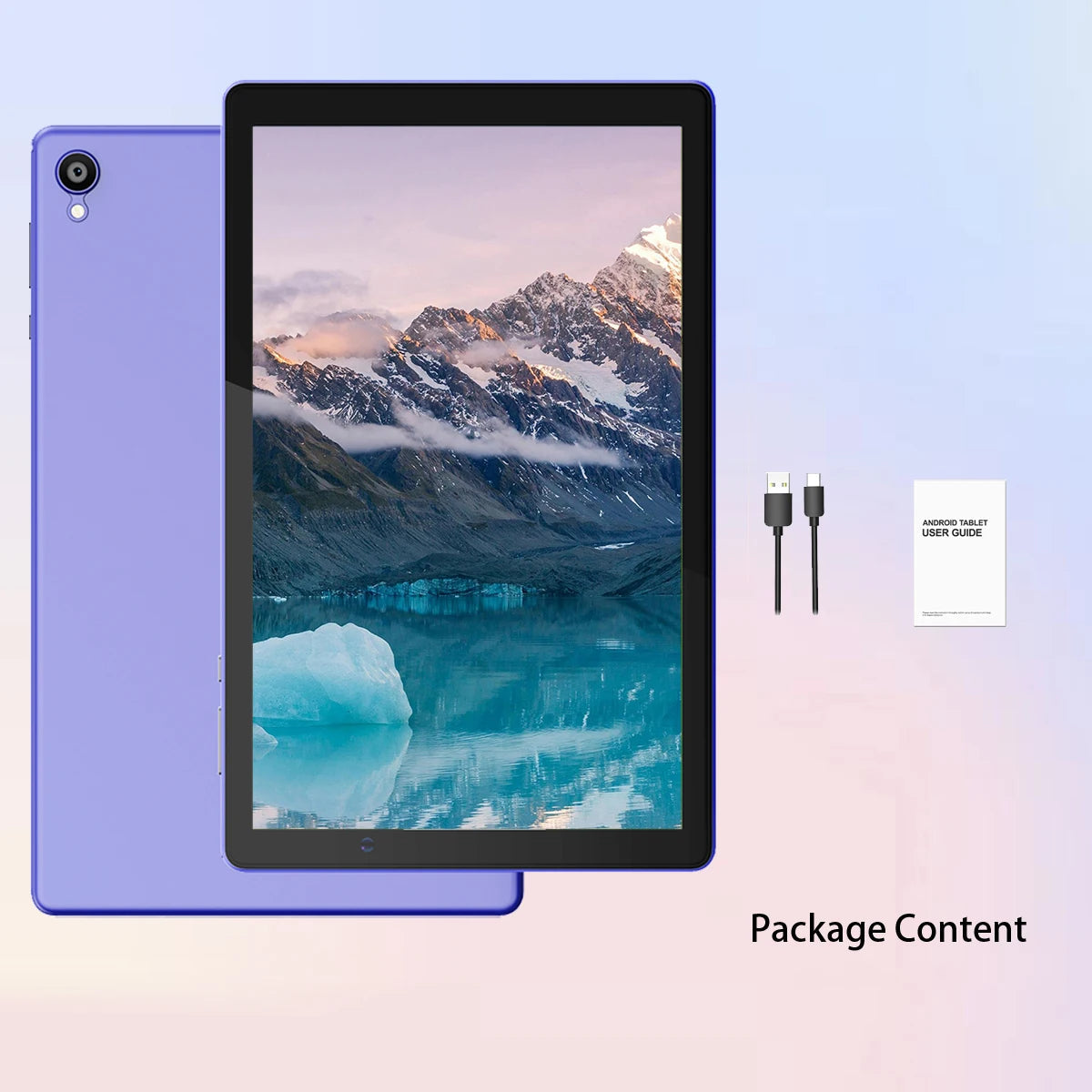 10-inch Android tablet, quad-core processor, 4(2+2) GB RAM, 32GB ROM, Bluetooth, WiFi, 6000mAh battery Techelectronicx