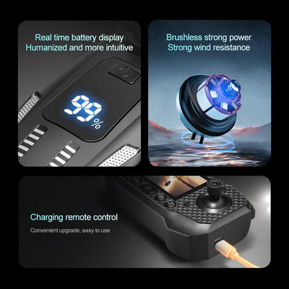 Xiaomi Mijia M6 Drone Brushless Motor Professional 8K HD Aerial Photography Obstacle Avoidance UAV Four-Rotor Helicopter Toys TechElect
