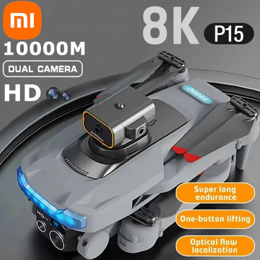 Xiaomi P15 Drone 4K Professional Camera 8K GPS HD Aerial Photography Dual-Camera Omnidirectional Obstacle Avoidance Drone Techelectronicx