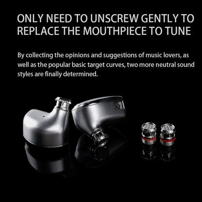 Zhulinniao Qingluan Z4 In-Ear Metal Headphones HiFi Sound Noise Cancelling for Music & Gaming Student And Office Use Techelectronicx