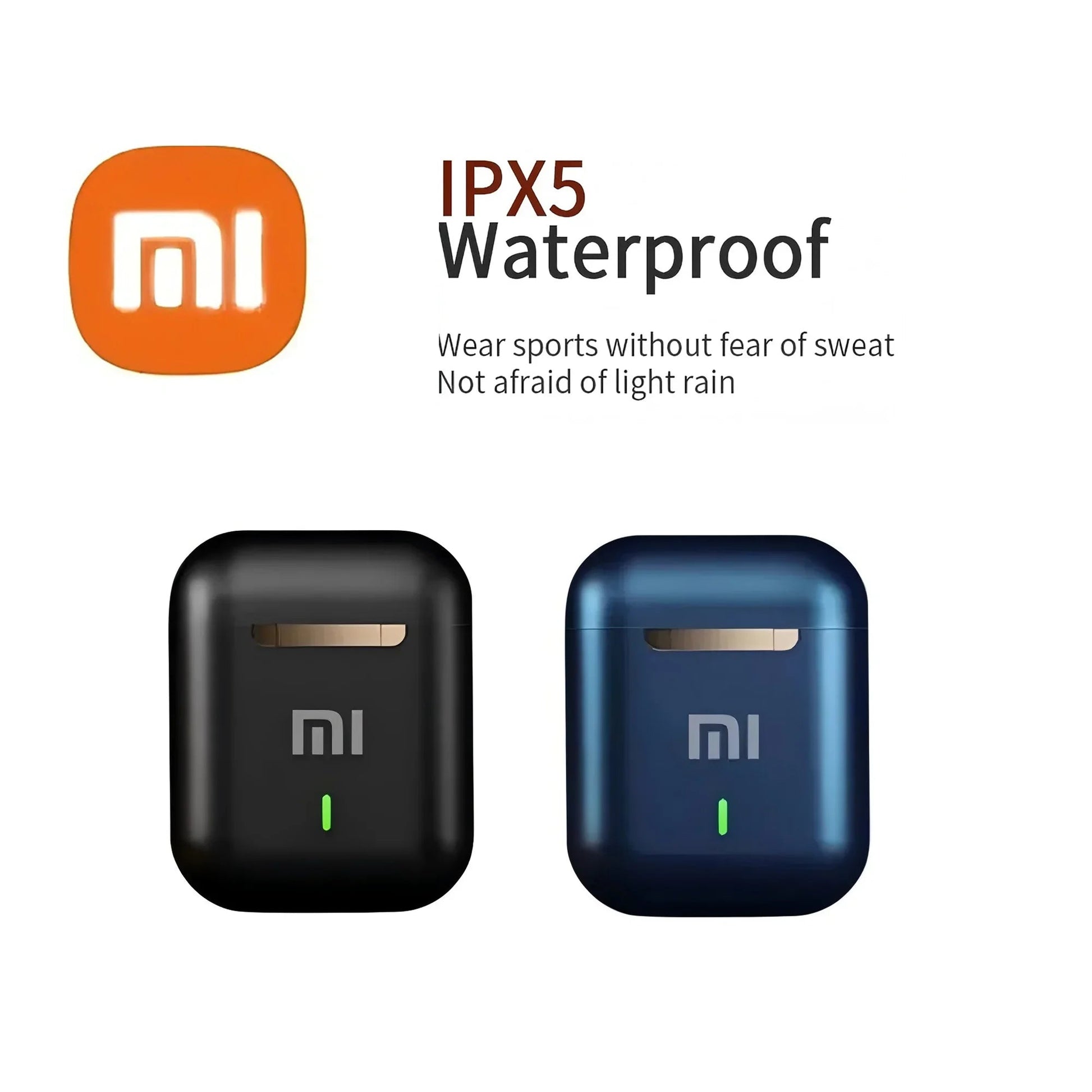 Xiaomi J18 Headphones HiFi Stereo Touch Control In-Ear Wireless Bluetooth Waterproof Noise Cancelling with Mic Multi-Earphones Techelectronicx