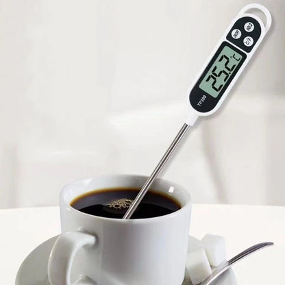 Food Meat Thermometer Probe Type Kitchen Digital Thermometer For Milk Cooking Food BBQ TP300 Electronic Temperature Gauge Tool Techelectronicx
