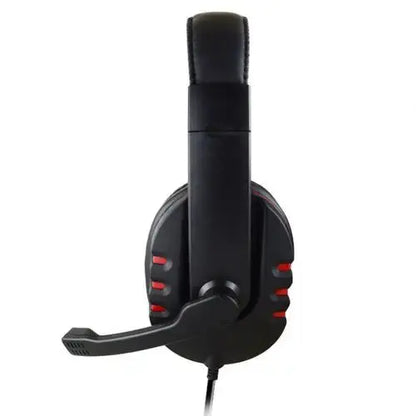 Headphones 3.5mm Wired Gaming Headset Earphones Music For PS4 Play Station 4 Game PC Chat computer With Microphone - TechElect