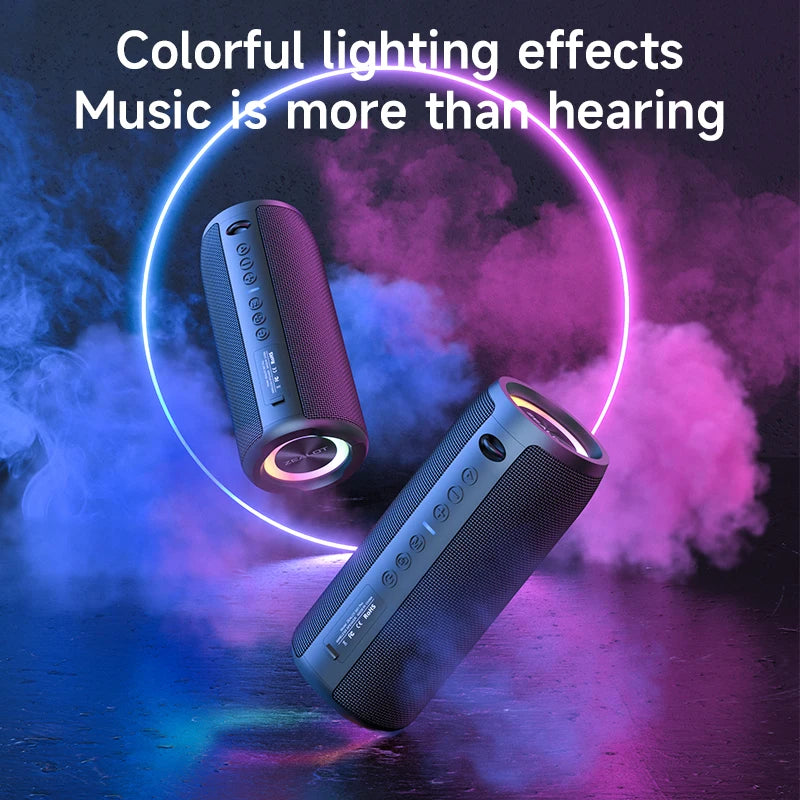 ZEALOT-S51Pro 40W High-power Bluetooth Speaker 3D Stereo Bass Bluetooth Speaker Portable IPX5 Waterproof Suitable TWS Boom Box Techelectronicx