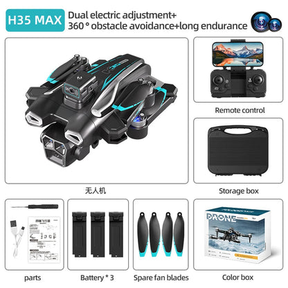 【TYRC H35】Rc camera drone 4K professional high-definition camera brushless motor long-range obstacle avoidance Techelectronicx