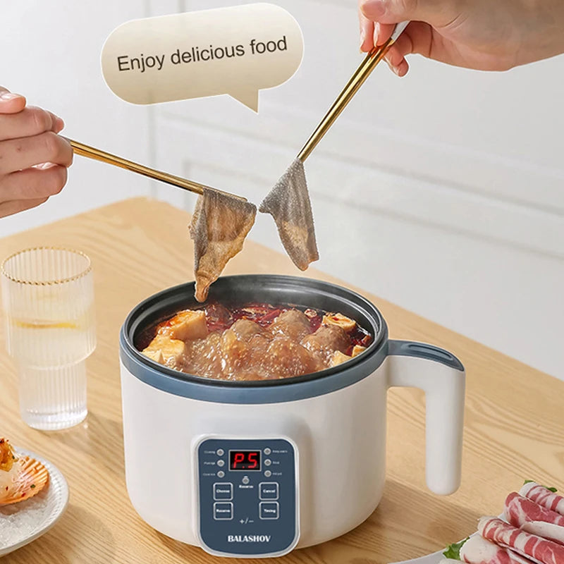 1.7L Electric Rice Cooker Single Double Layer 220V Multi Cooker Non-Stick Smart Mechanical MultiCooker Steamed Rice Pot For Home Techelectronicx