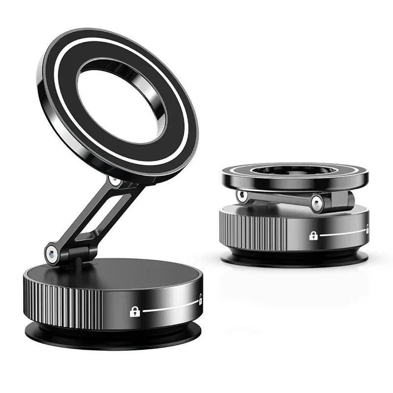 Xiaomi Super Strong Magnetic Phone Holder Foldable Design 360° Adjustable Vacuum Car Mount For Car Desk Bathroom Phone Holder Techelectronicx