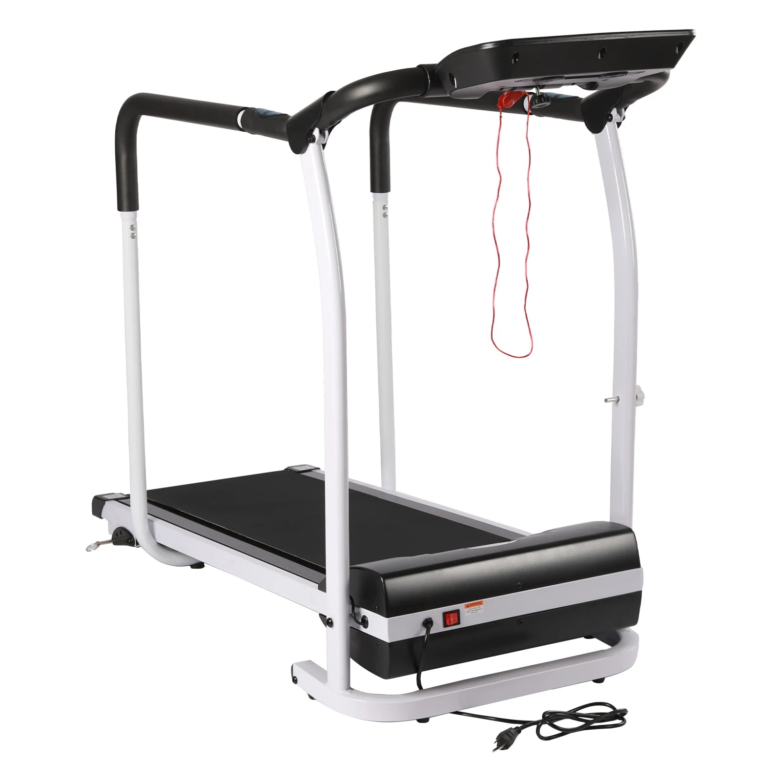 Home Treadmill – 0HP Motor, 0.3-7 MPH Speed, Adjustable Slopes, Anti-Slip Running Belt, 220lbs Capacity for Home Use TechElect