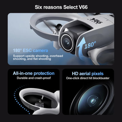 Xiaomi Mijia V66 Mini Drone Children's Toy 8K Profession HD Camera WiFi RC Height Freestyle Keep Helicopter Foldable Quadcopter Techelectronicx