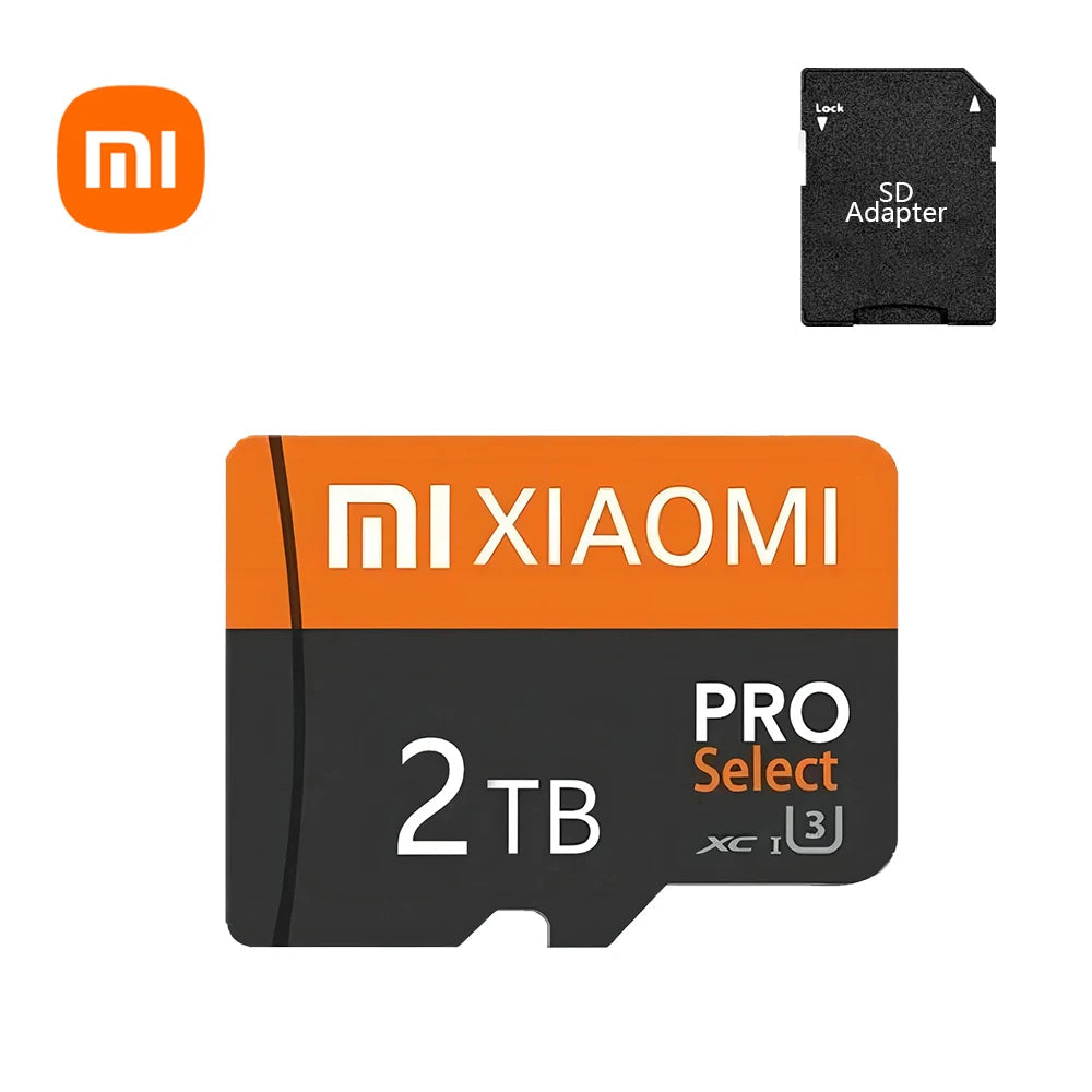 Xiaomi 2TB 1TB Micro Memory Card Class10 A2 Micro TF SD Card 128GB 512GB Cartao De Memoria SD Card For Camera Nintendo Switch PC Techelectronicx