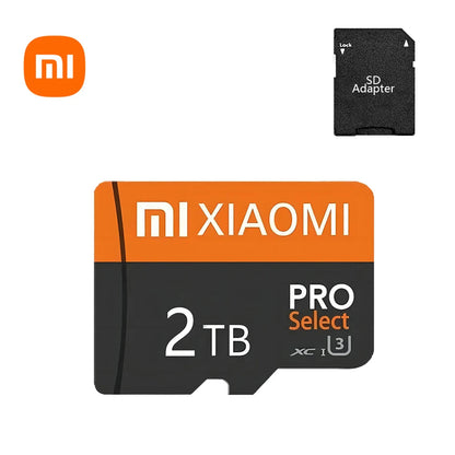 Xiaomi 2TB 1TB Micro Memory Card Class10 A2 Micro TF SD Card 128GB 512GB Cartao De Memoria SD Card For Camera Nintendo Switch PC Techelectronicx