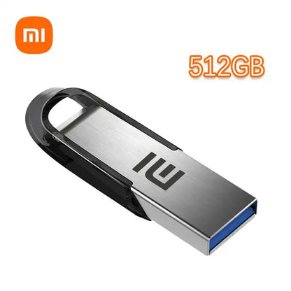 Xiaomi USB 3.2 Flash Drives 2TB Metal Pen Drive 1TB 512GB High Speed USB Drive 128GB For Computer Storage Devices Memoria U Disk Techelectronicx